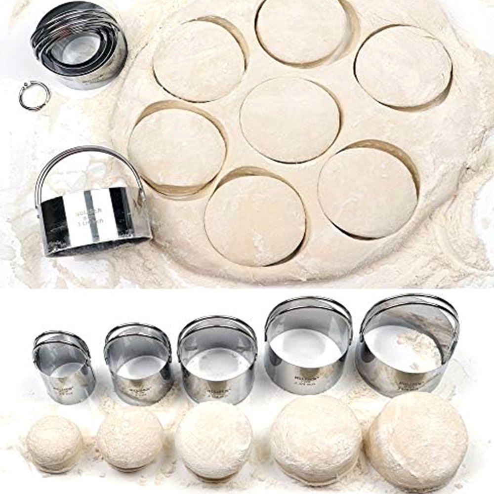 Biscuit Cutter Set, 5 Pieces with Handles — photo 6 of 7