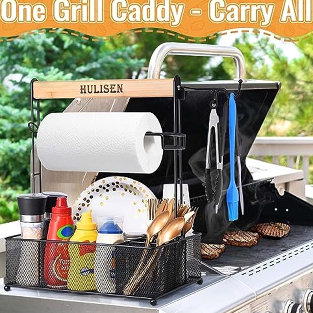 Grill Caddy with Paper Towel Holder — photo 3 of 7