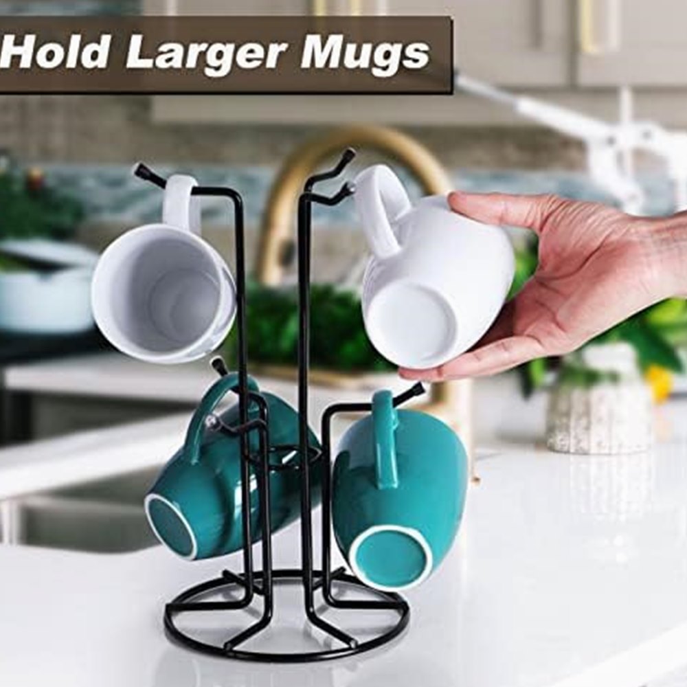 Mug Tree, 6 Hooks for Large Cups — photo 3 of 7