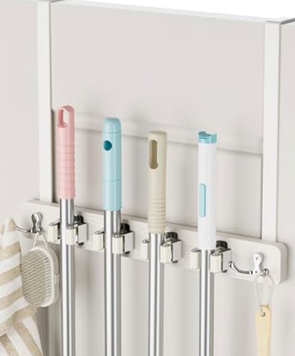 Over-the-Door Broom & Mop Holder — photo 2 of 7